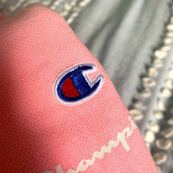 Champion long sweatshirt reverse weave pink - Picture 2 of 7
